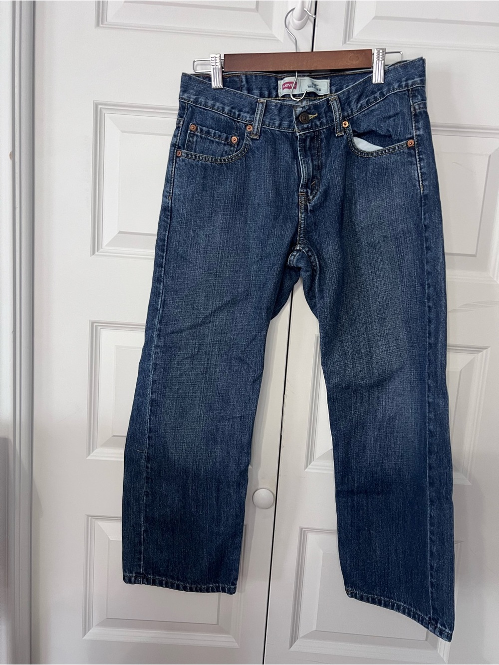 Levi’s 550 Relaxed Fit Boys Jeans Size 10 Husky W30 L26 Medium Wash 100% Cotton